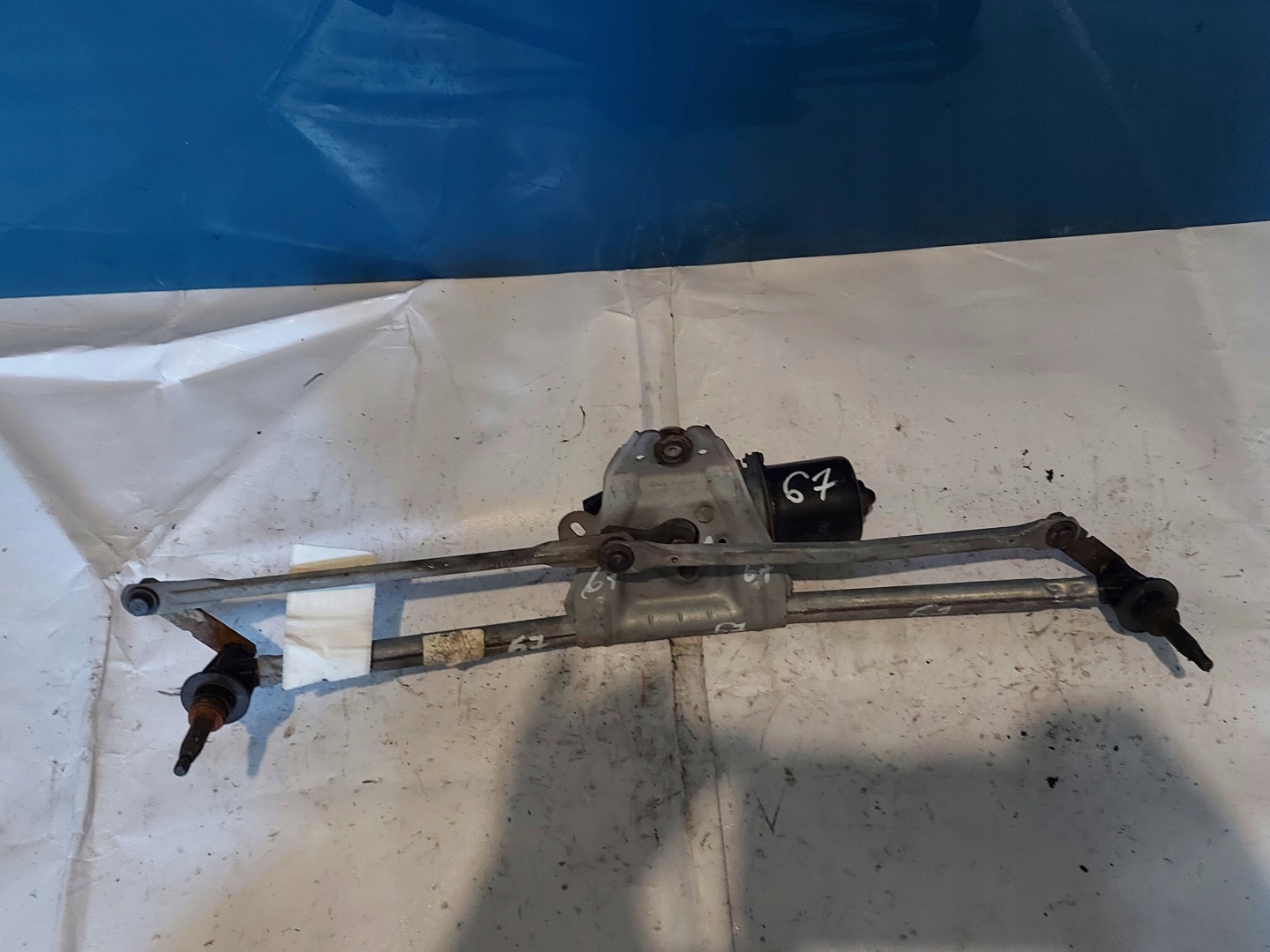 wiper mechanism KANGOO 2001 R 54115517 front
