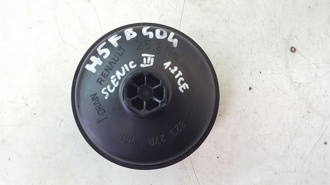 Radmutter filter oil Renault Scenic III 1,2