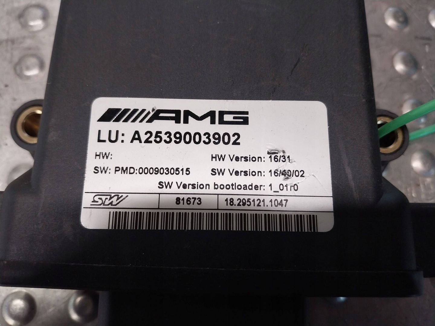 module control unit KOMFORTU A2539003902 MERCEDES W213 W253 X253 E63 AMG