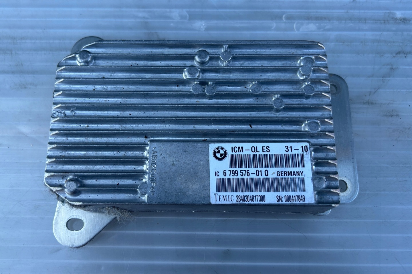 module control unit ICM BMW 5 F10 F11 6799576