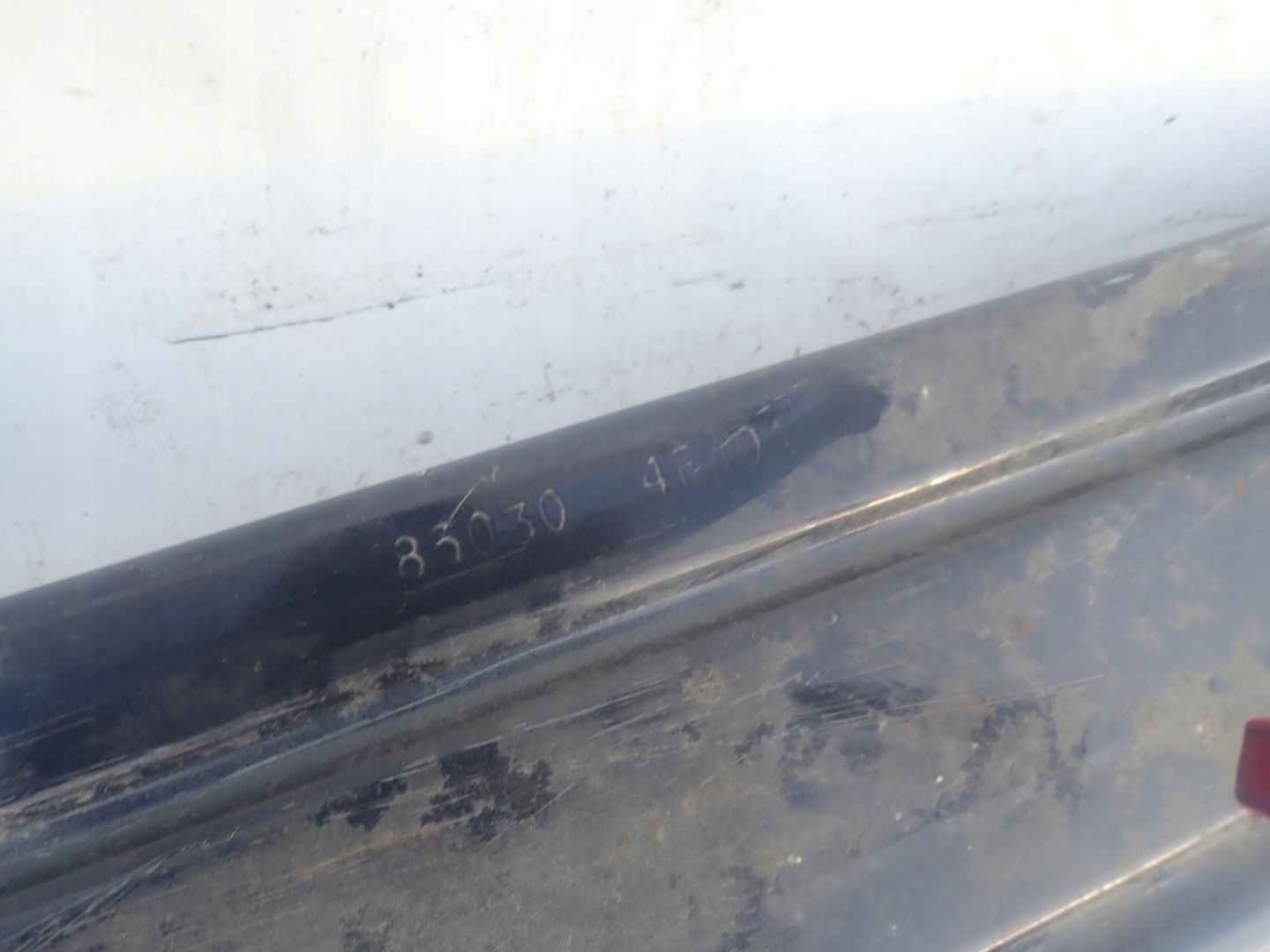 NISSAN QASHQAI II 13-> bumper support rear part rear