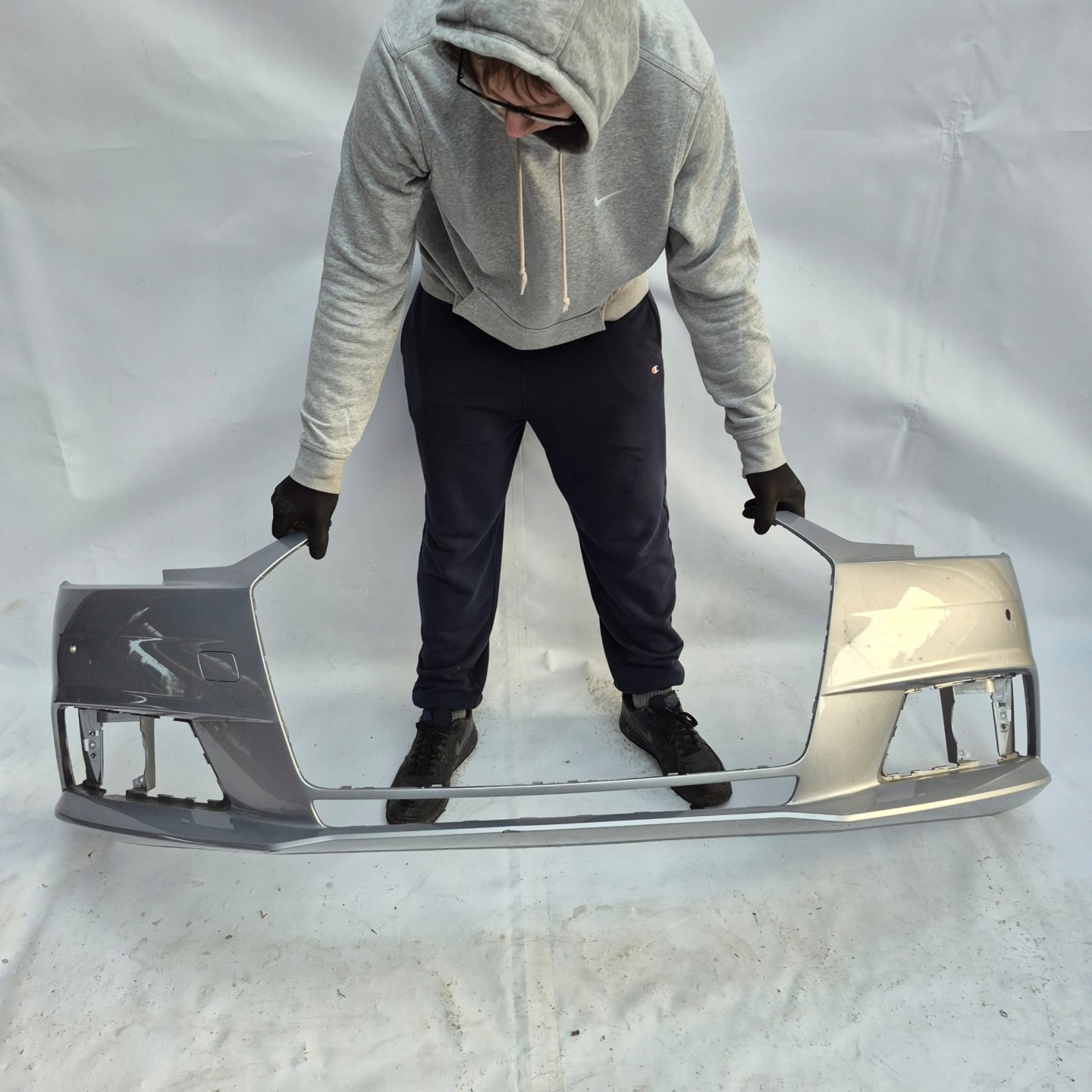 AUDI A4 B9 8W 15-19 bumper front front PDC