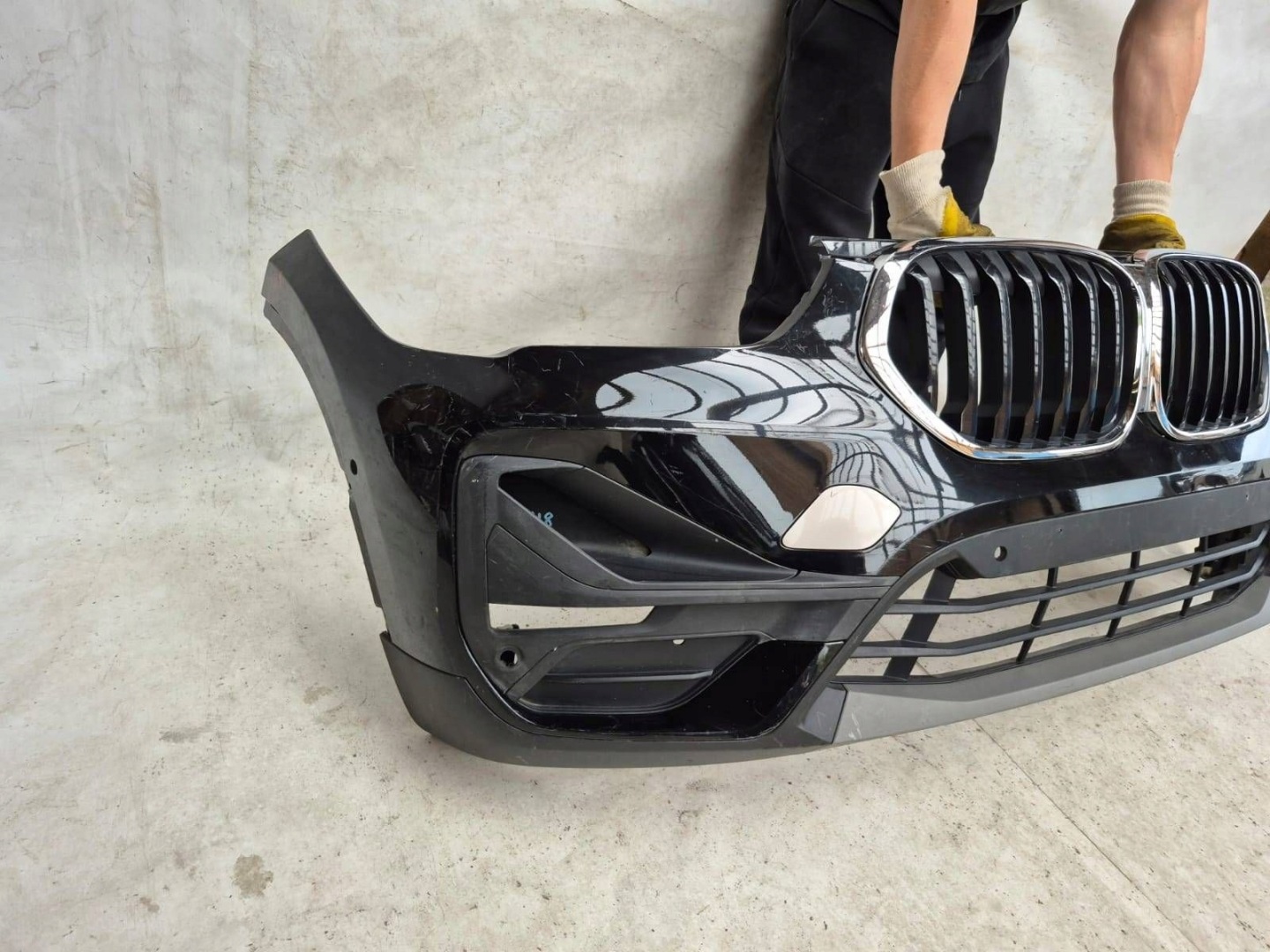 BMW X1 F48 LIFT 19- bumper front front 6XPDC 7954209