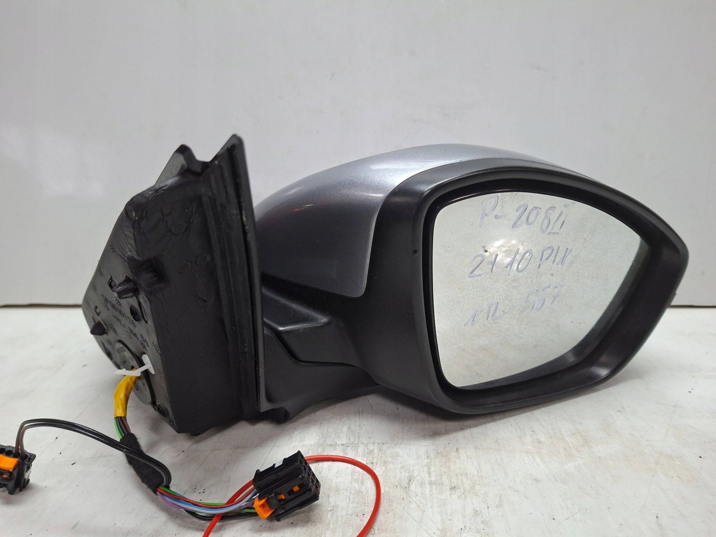 mirror exterior right 12 PIN PEUGEOT 208 II 2019