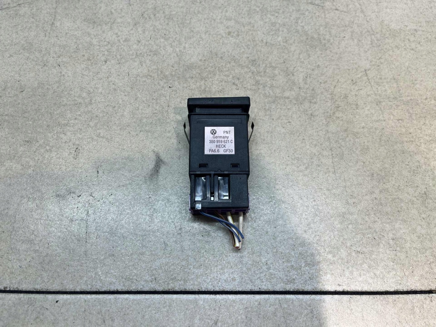 running board controls VW PASSAT B5 1.6B