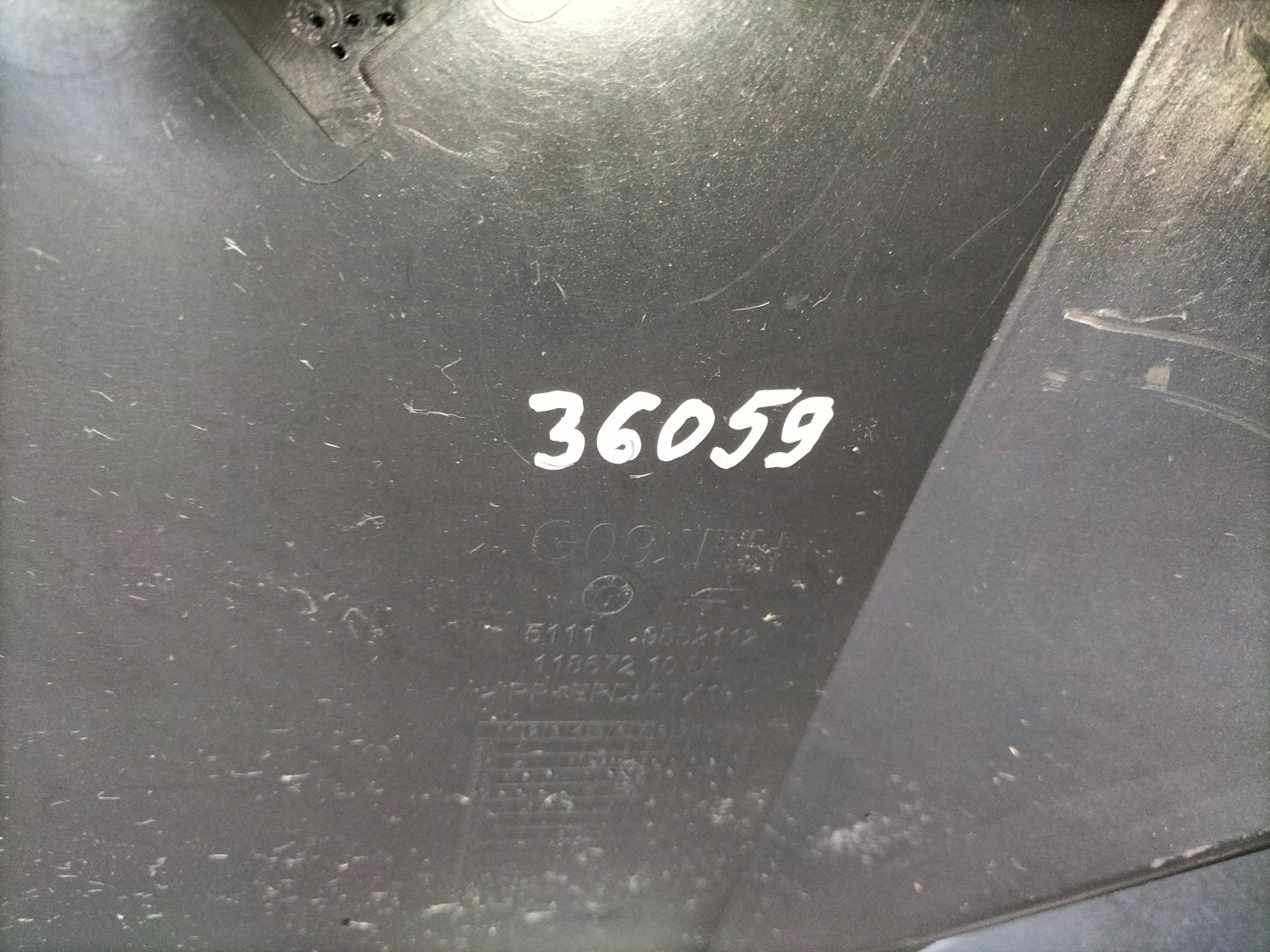 bumper corner front front right BMW XM G09 22