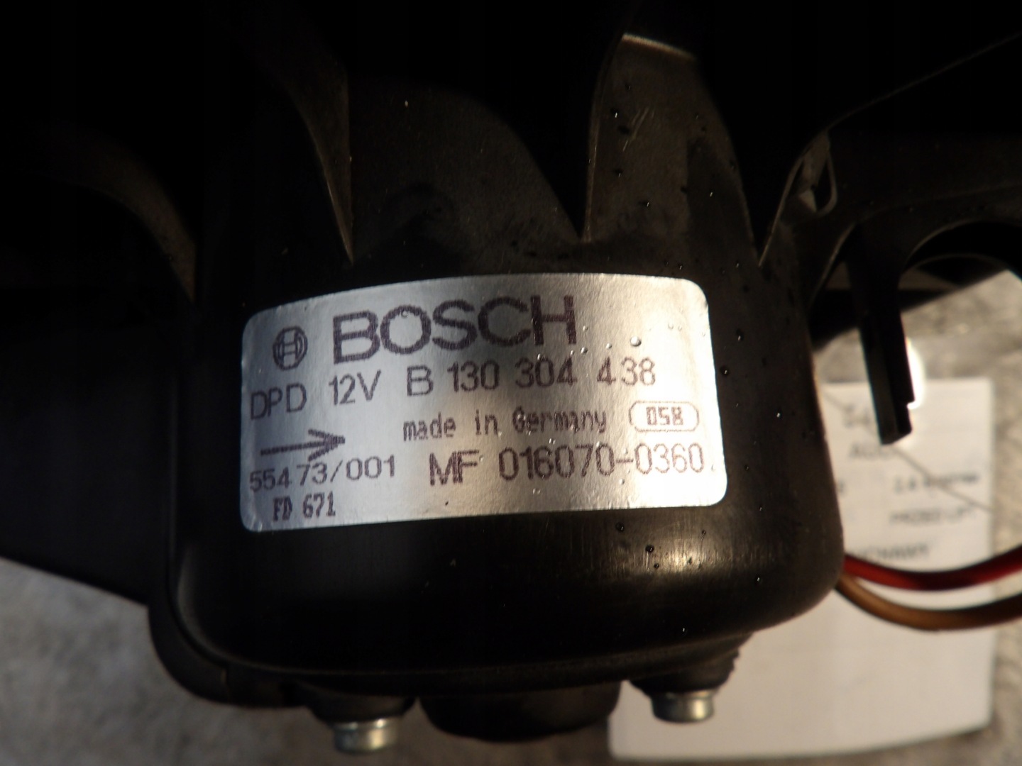 Audi A6 C5 ventilátor topení 016070-0360 B130304438