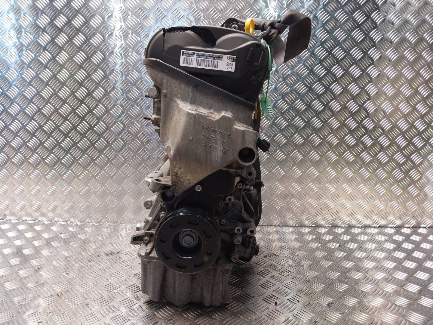 engine CHYA SKODA FABIA III VW UP MII CITIGO 1.0 MPI unprotected pillar
