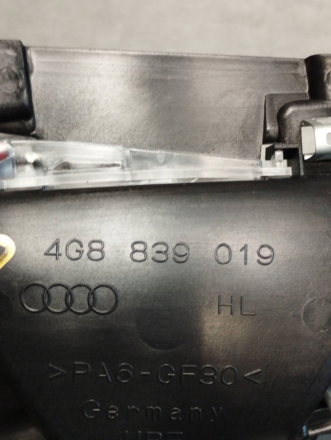 Audi A7 4G 2016 handle inner left rear part 4G8839019