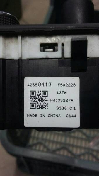 Interruttore comando luci Opel OE 42550413