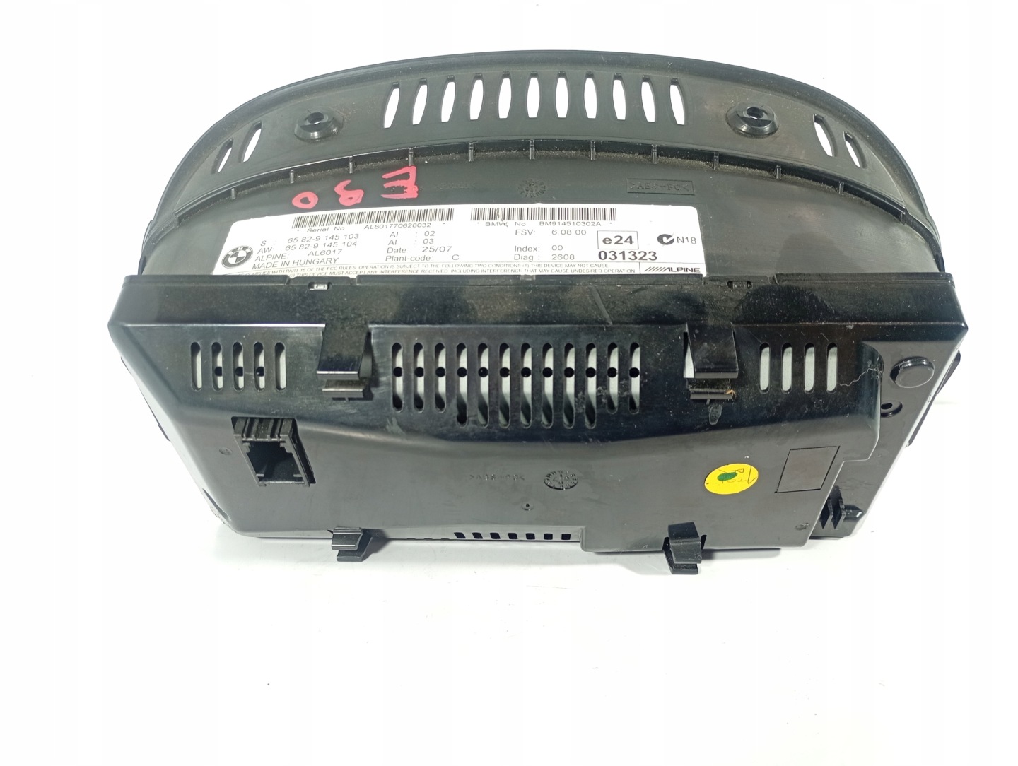 BMW E91 04-12 EKRAN display OE 65829145103