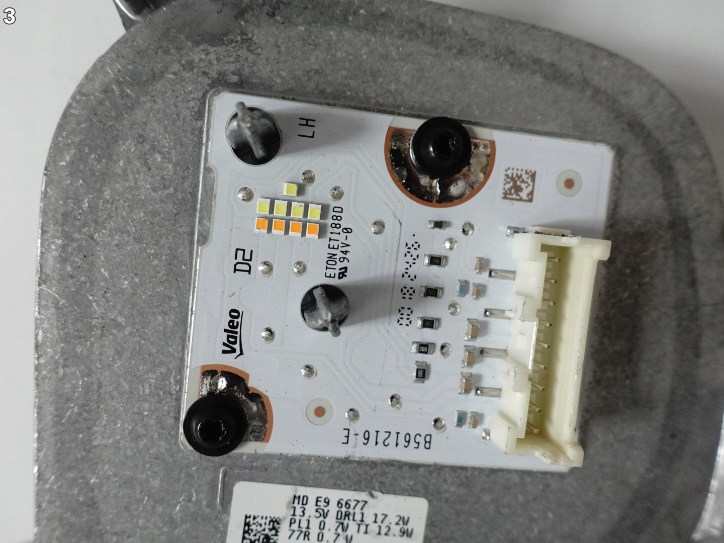VW ID7 ID.7 14A 14B 23- control unit module lights LED DRL left