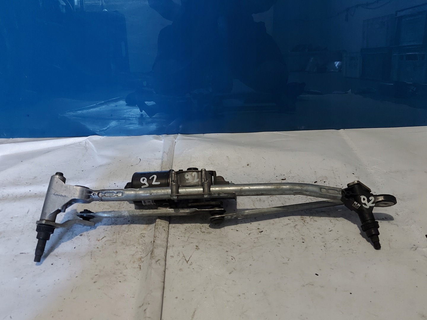wiper mechanism BMW 1 404.871 front