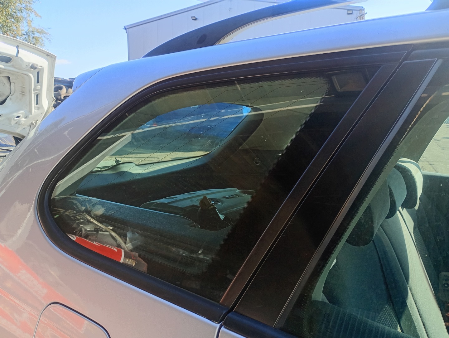 fenster seitlich karoserie rechts hinten heck VW Golf V 5 07-09