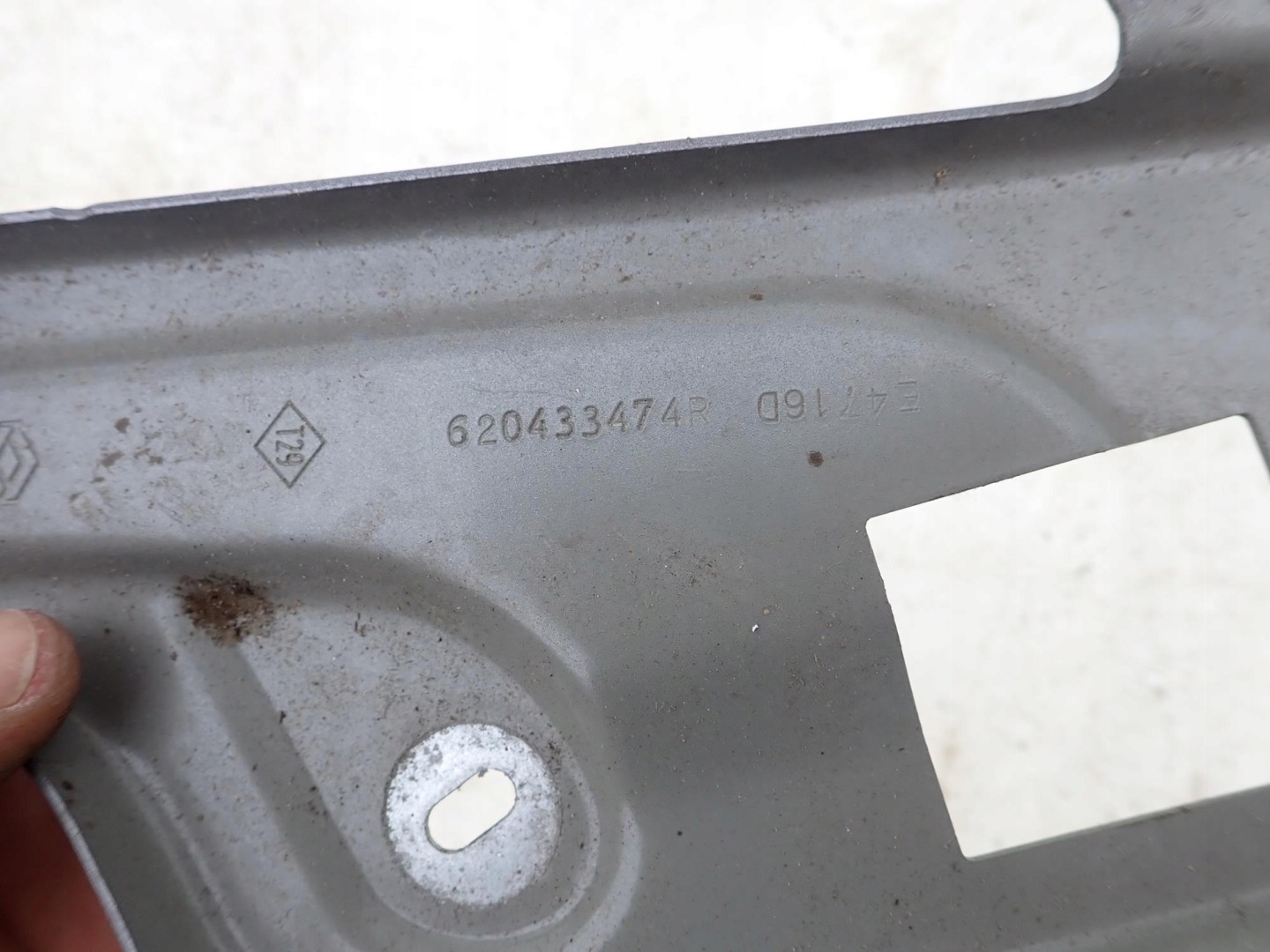 RENAULT SCENIC IV 16- Console Support plaque Aile