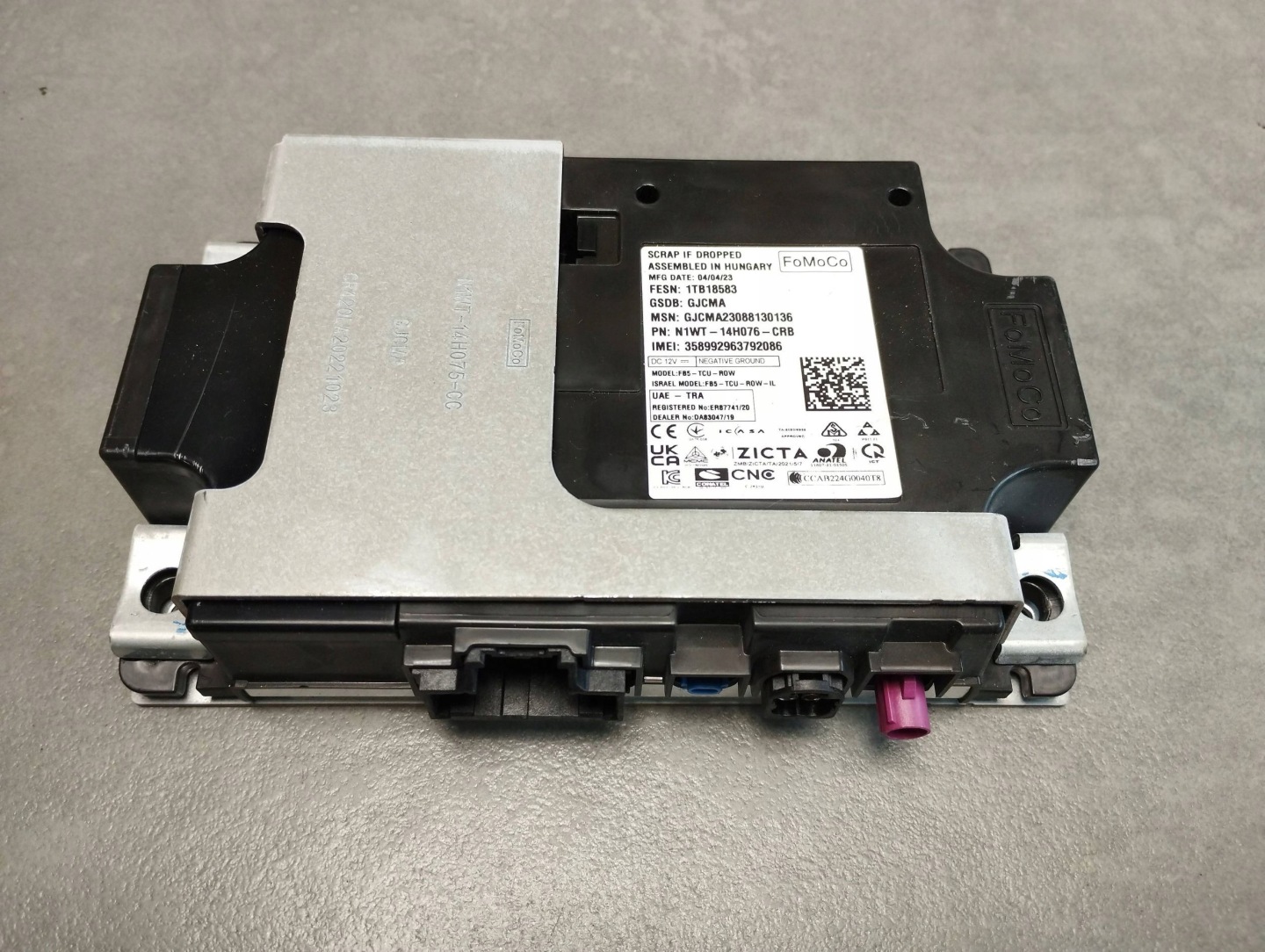 Volkswagen Amarok II module control unit N1WT14H076CRB