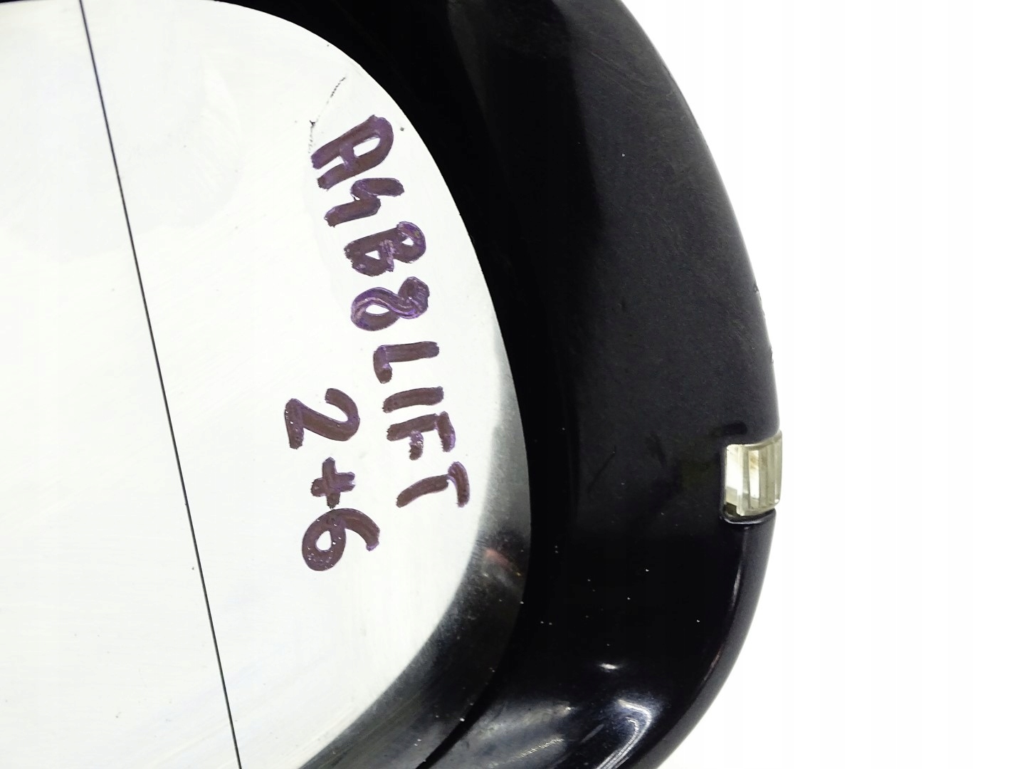 mirror exterior right AUDI A4 B8 LIFT 6+2 PIN black,