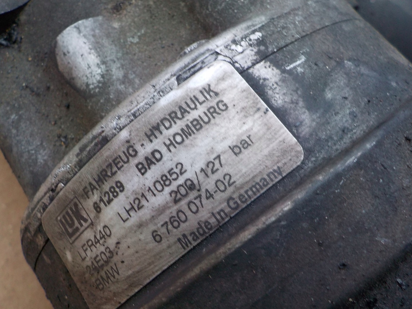 servo pumpa bmw e65 6760074