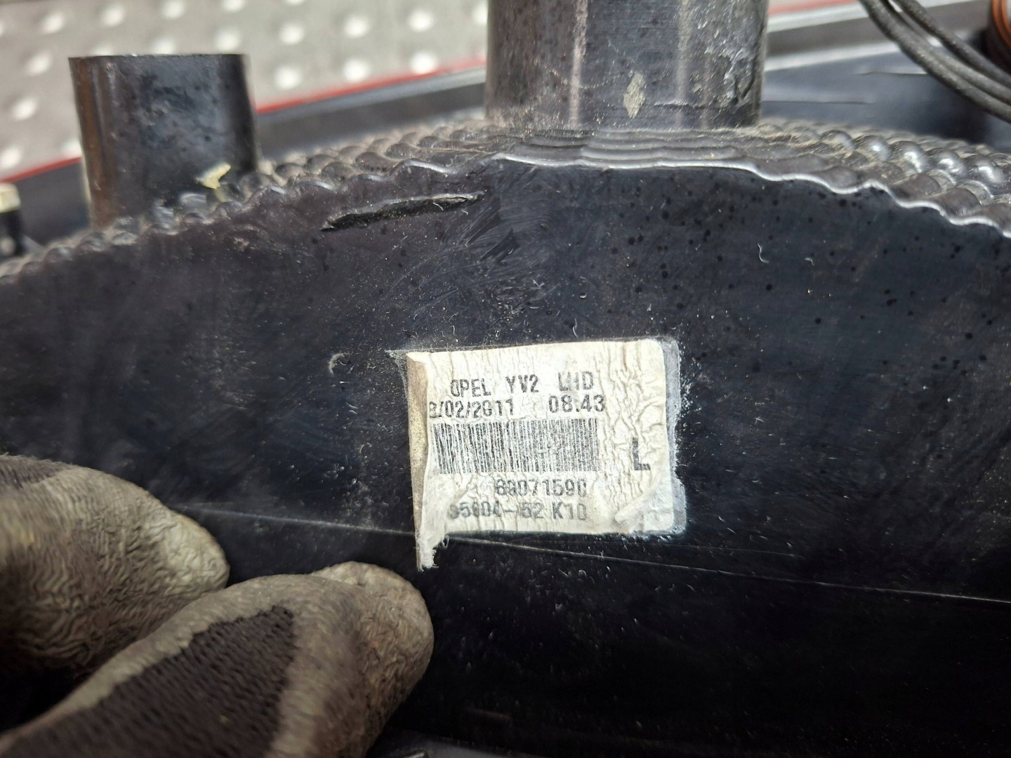 light left rear part 89071590 OPEL AGILA B 2008