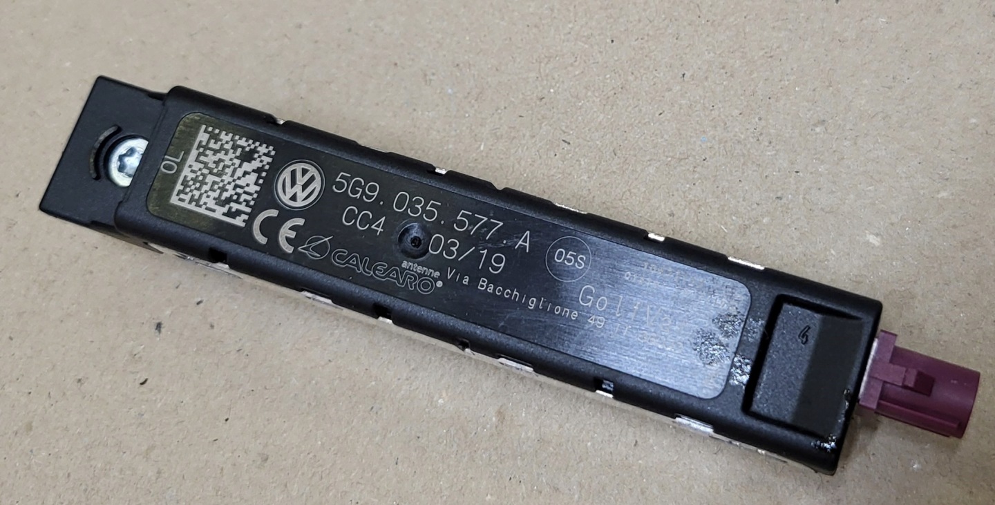 amplifier ANTENY module aerial VW GOLF VII 7 KOMBI VARIANT OE