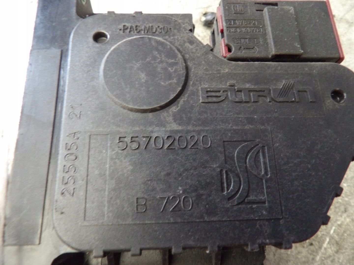 Fiat Grande Punto accelerator pedal electrical 55702020
