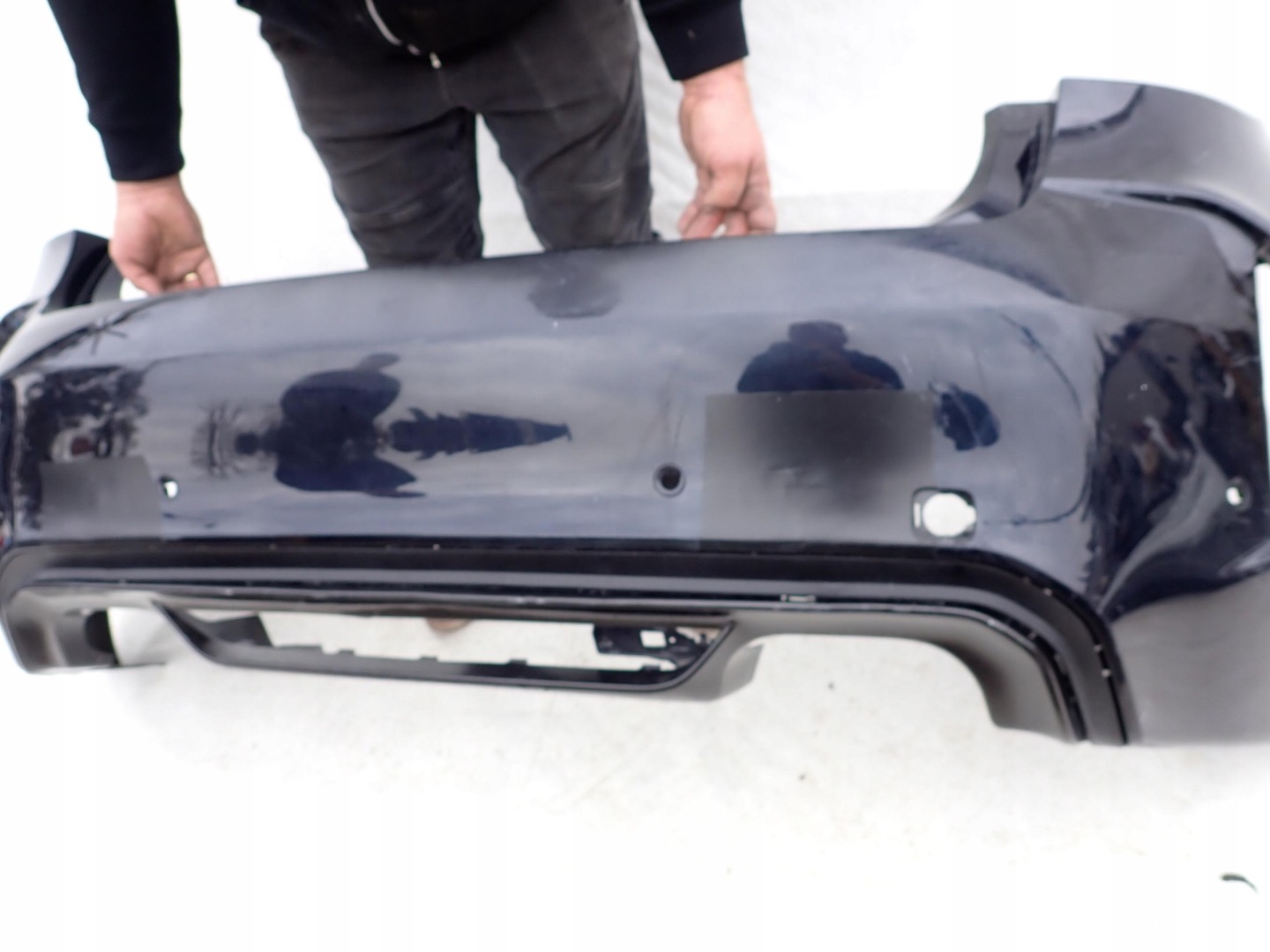 BMW X6M F86 14- bumper rear part rear PDC