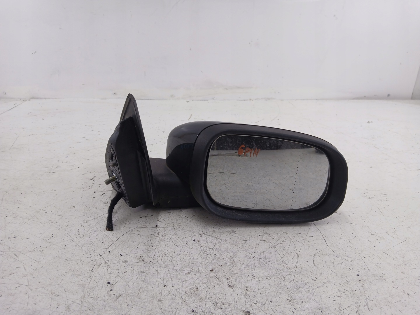 VOLVO V50 mirror right 6 PIN black,