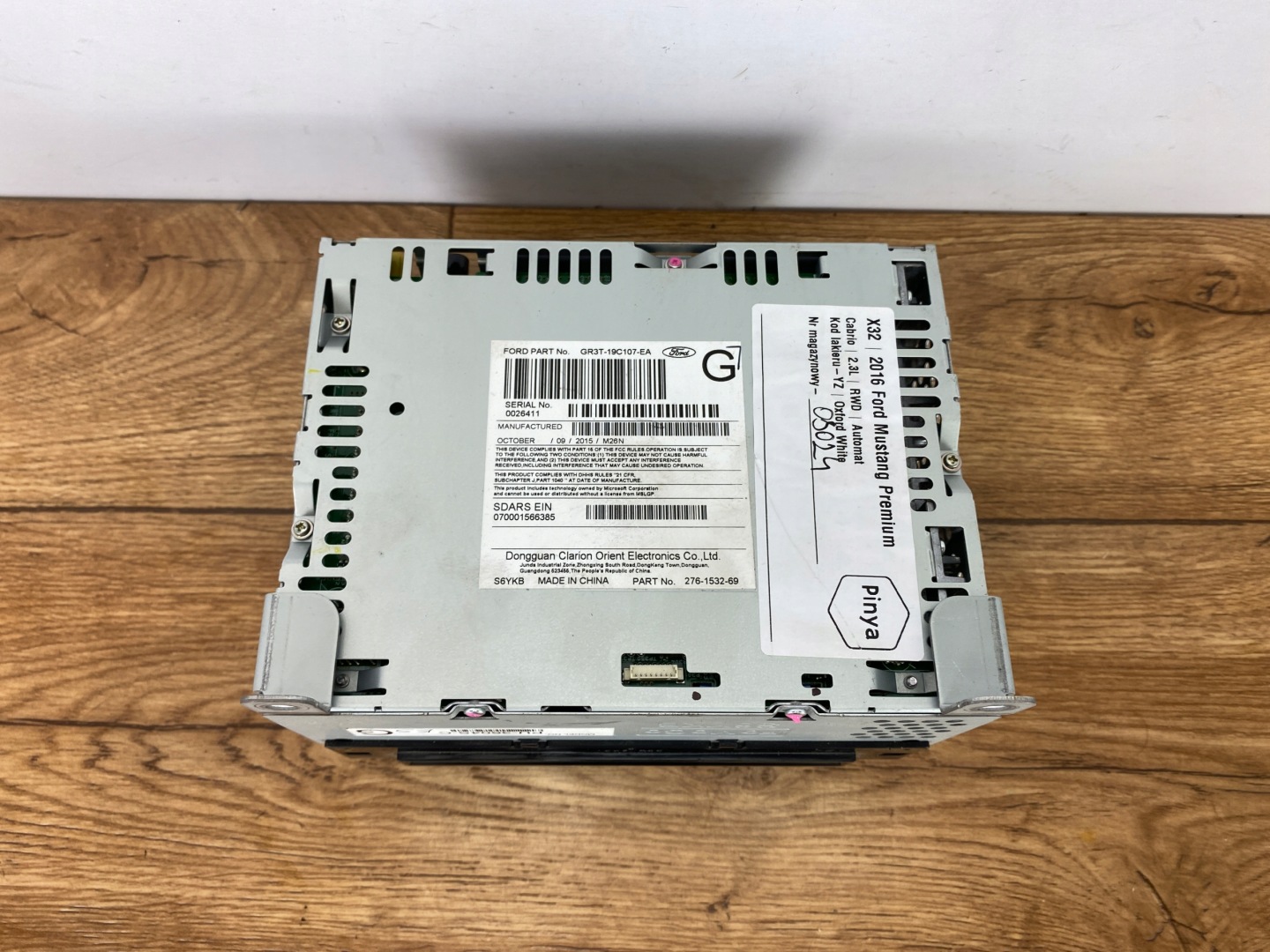 Radio navigation Ford Mustang VI 2015+ USA