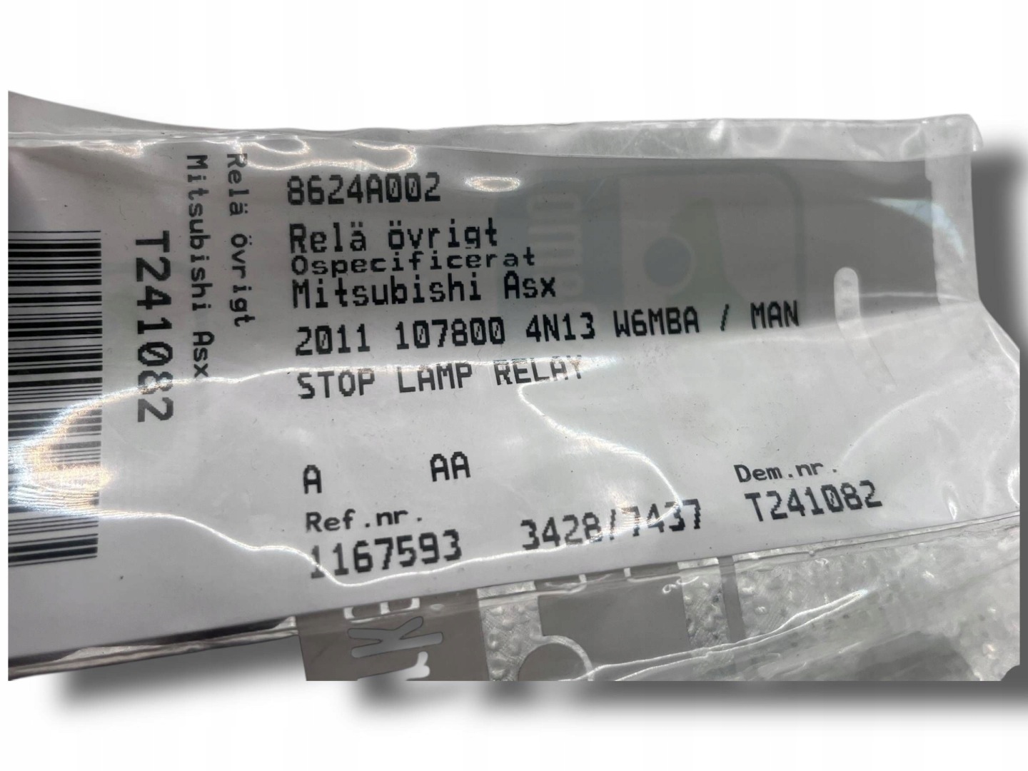 Mitsubichi ASX e 10-12 modulo swiatla stop freno 8624A002 !J