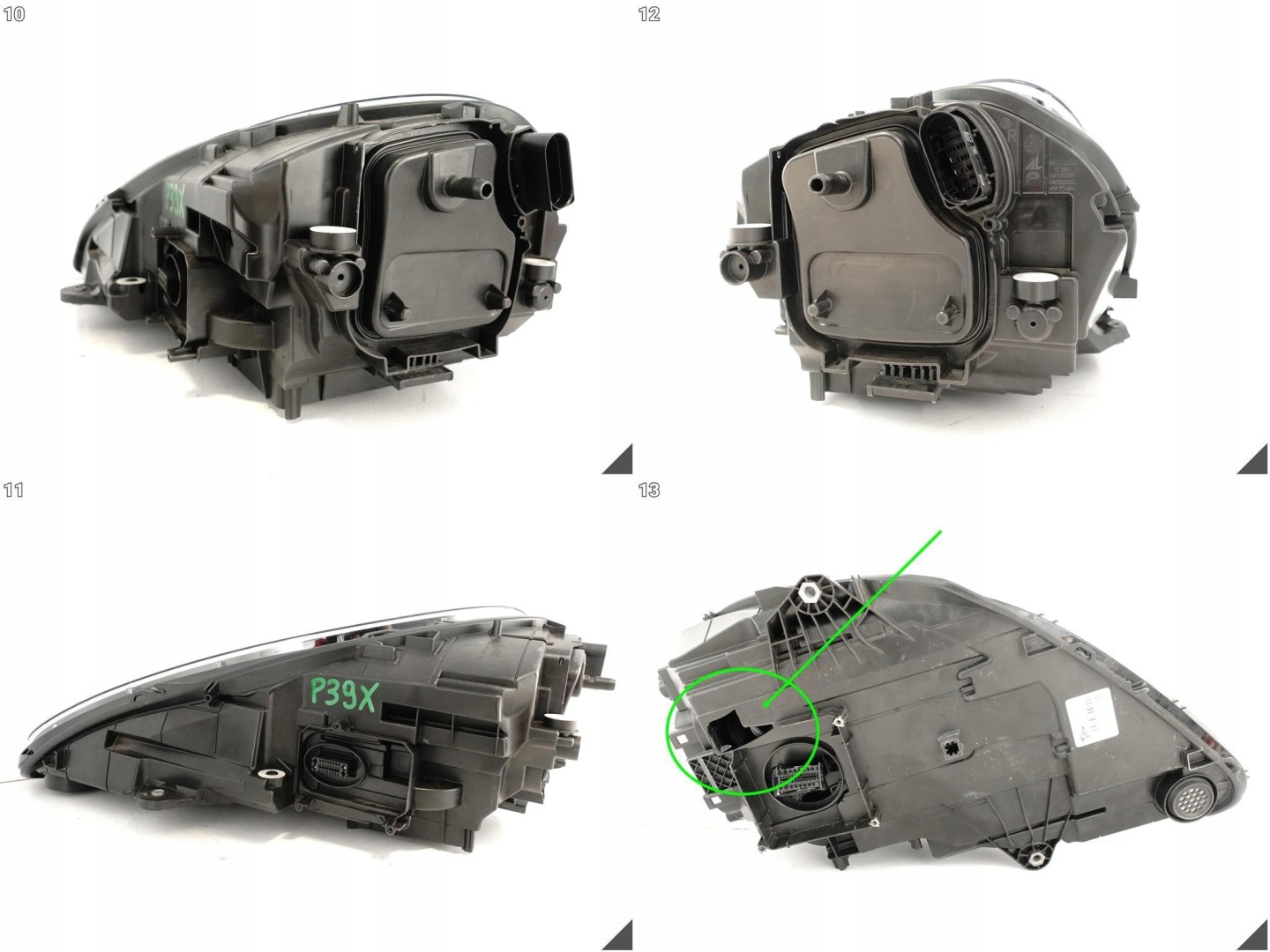 PORSCHE MACAN 95B LIFT 18- light EXCL FULL LED right front EUROPA black