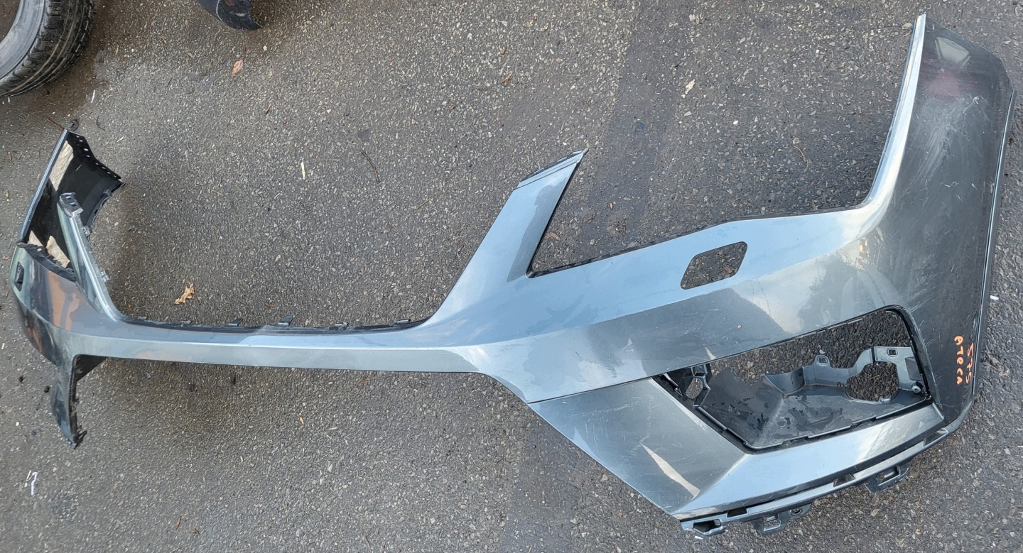 bumper front front SEAT ATECA RHODIUM GREY METALIZOWANY grey 575807221