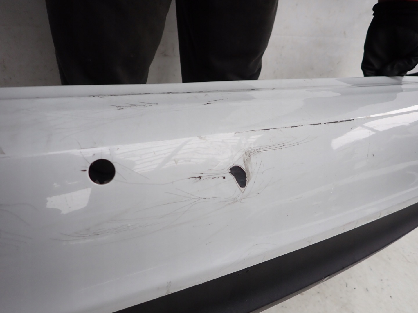 AUDI A6 C7 4G KOMBI 11-14 bumper rear part rear PDC