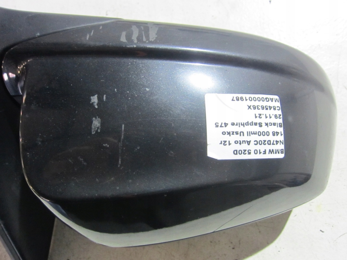 BMW F10 mirror exterior cover right left 475