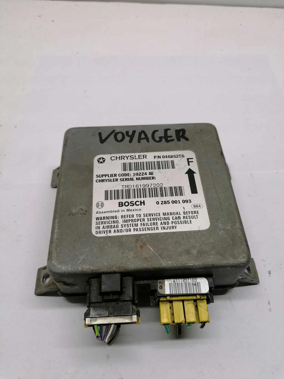 SENSOR airbag CHRYSLER VOYAGER III 0285001093