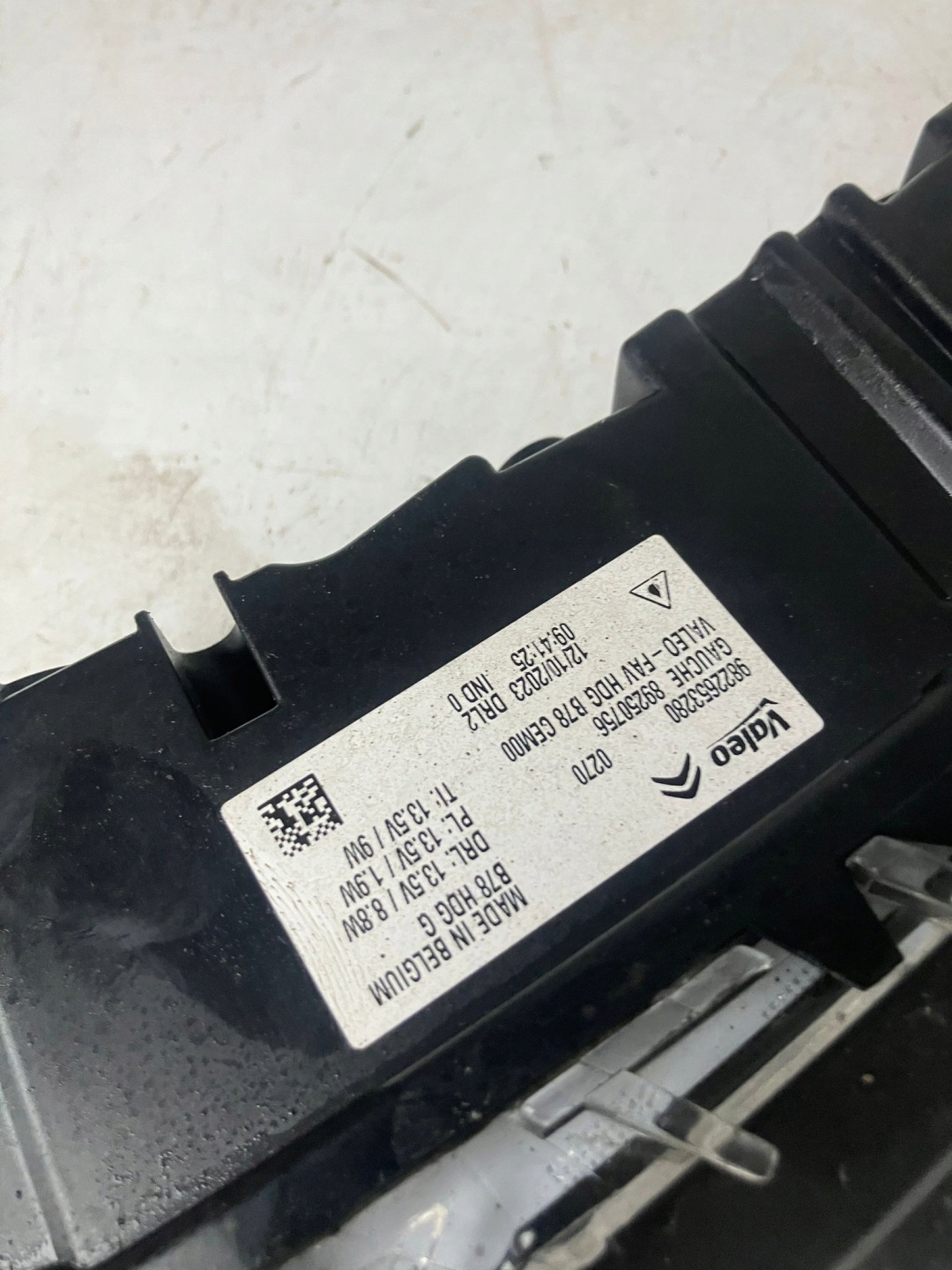 light LED DRL indicator CITROEN C4 PICASSO II 9822653280 EXCLUSIVE