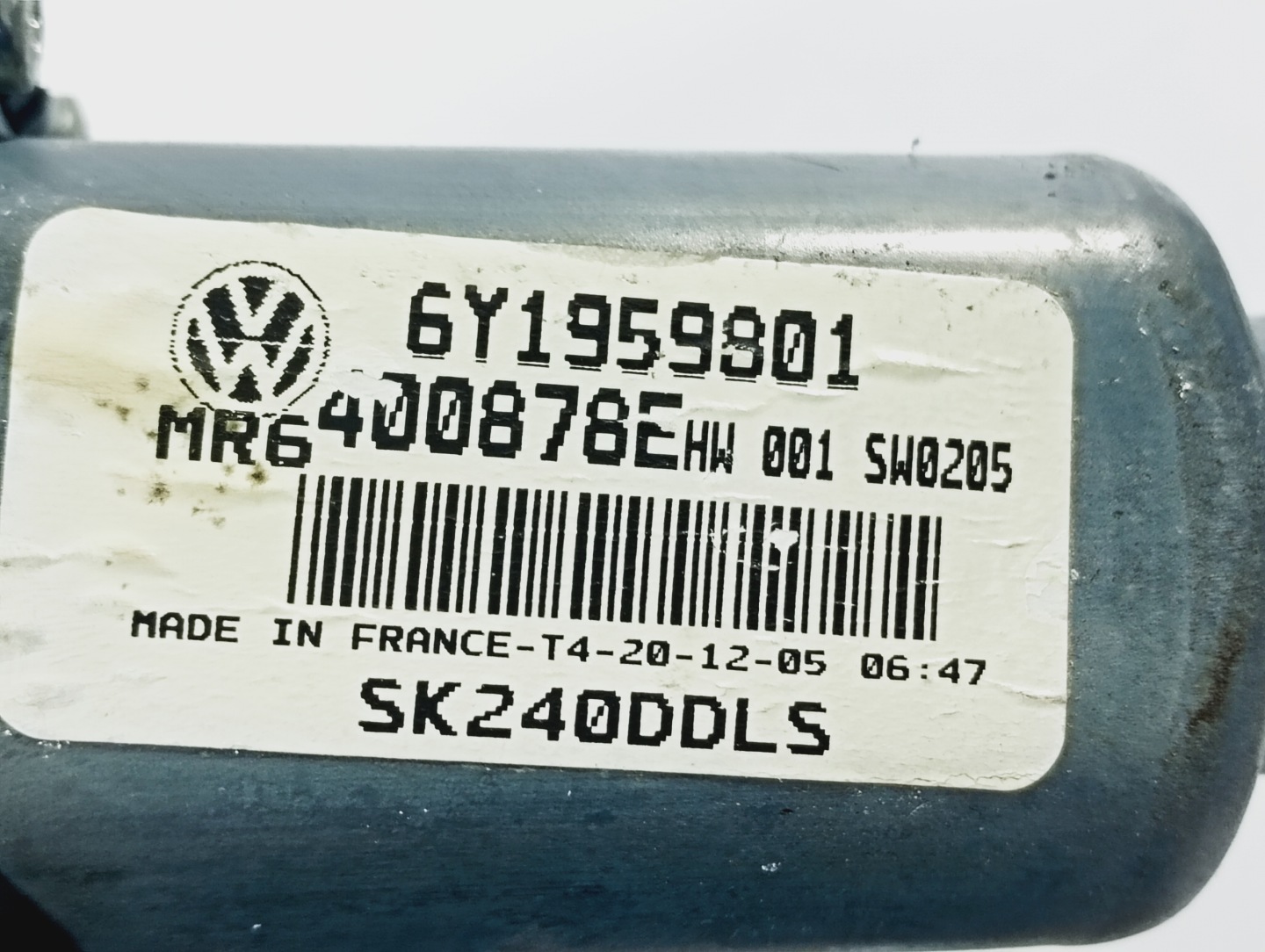 mini motor windows left front OE 6Y1959801 Skoda Fabia and 1 01-07