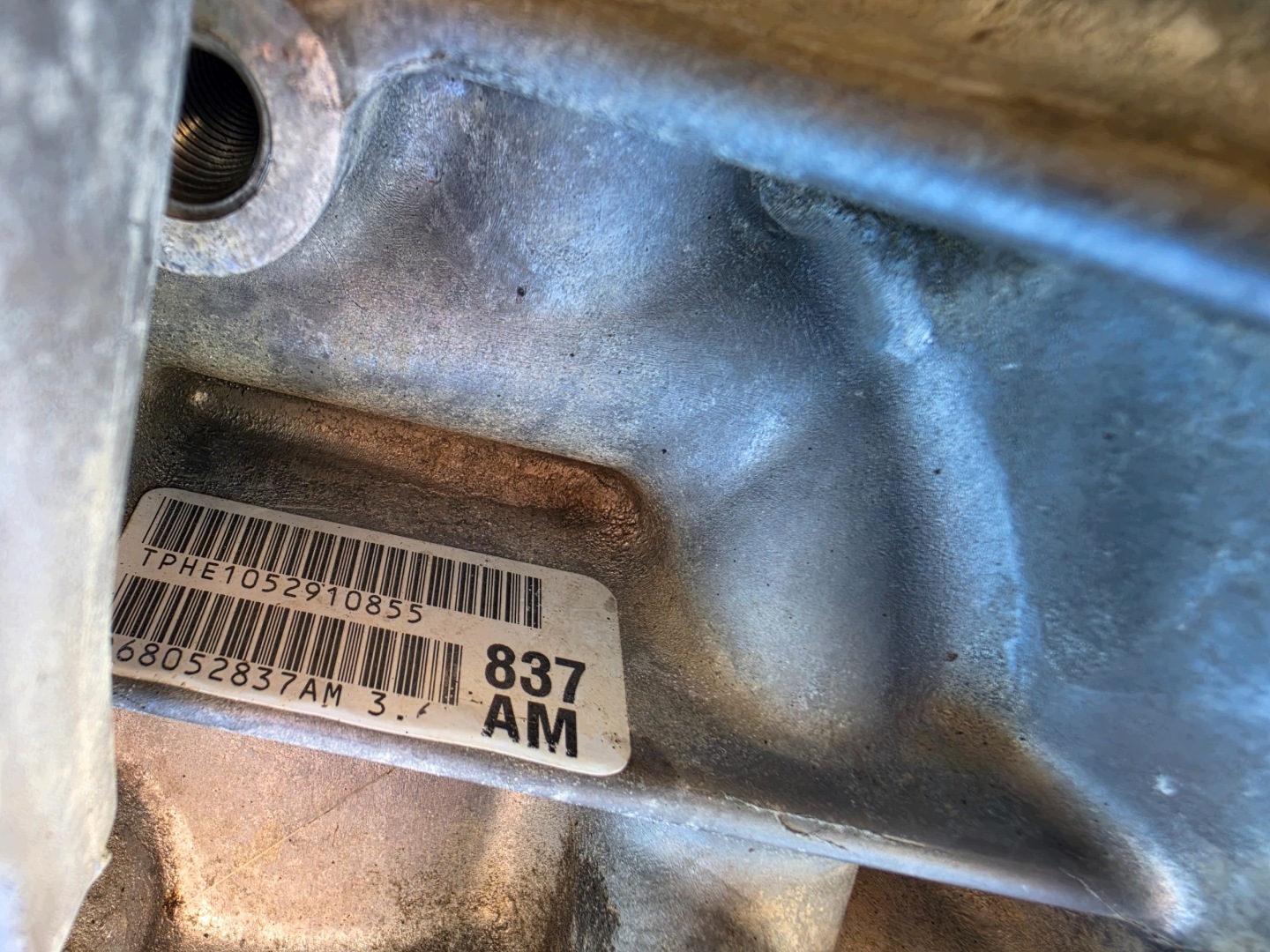 DODGE CHARGER CHALLENGER 19- 3.6 complete engine 68052837AM