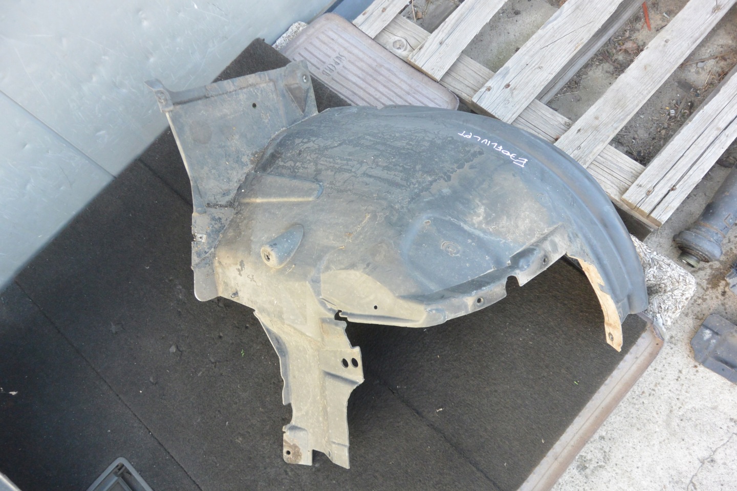 mudguard right left front KPL BMW X5 E70 LCI