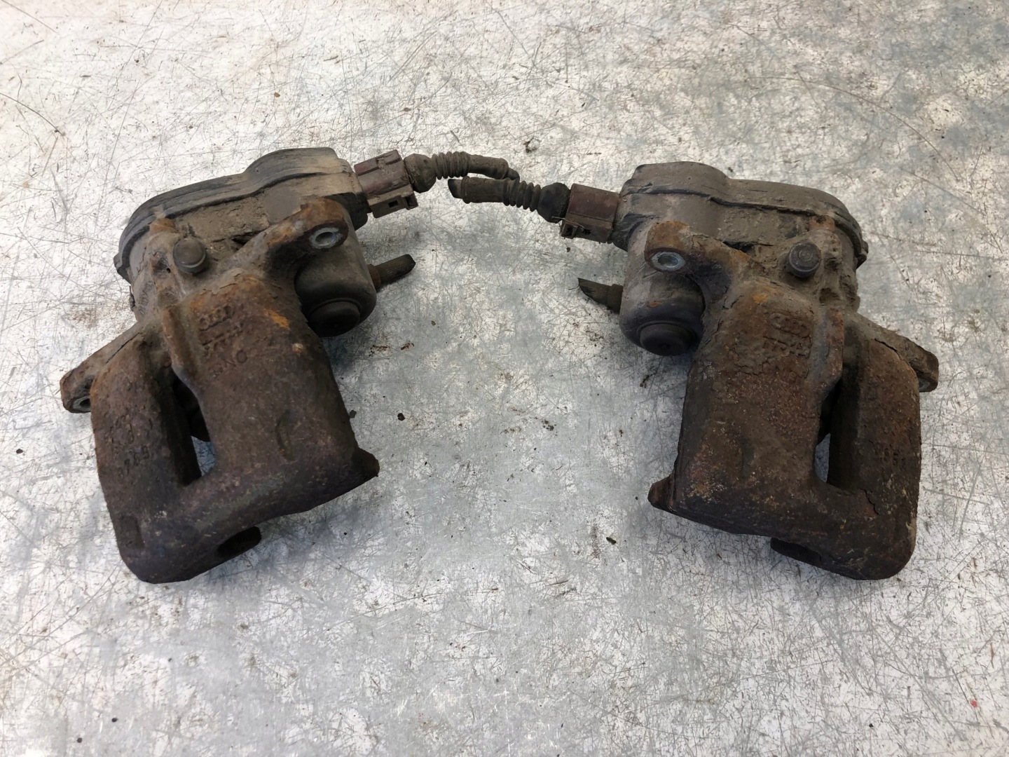 calipers brake rear part AUDI A4 B8 A5
