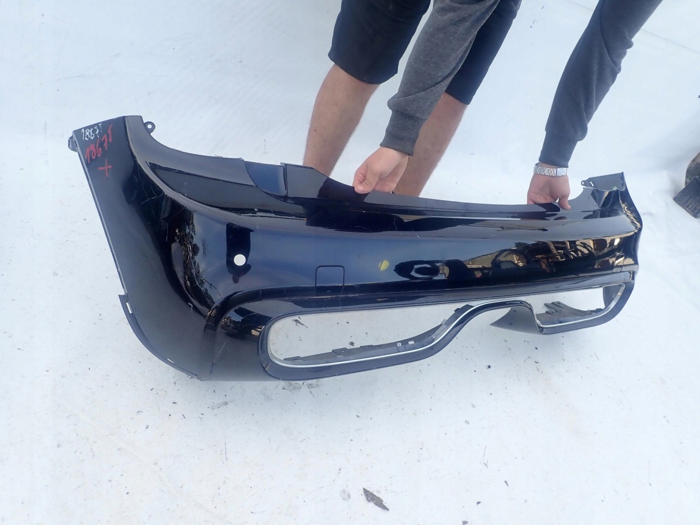 MINI COOPER III 3 F55 S 14- bumper rear part rear