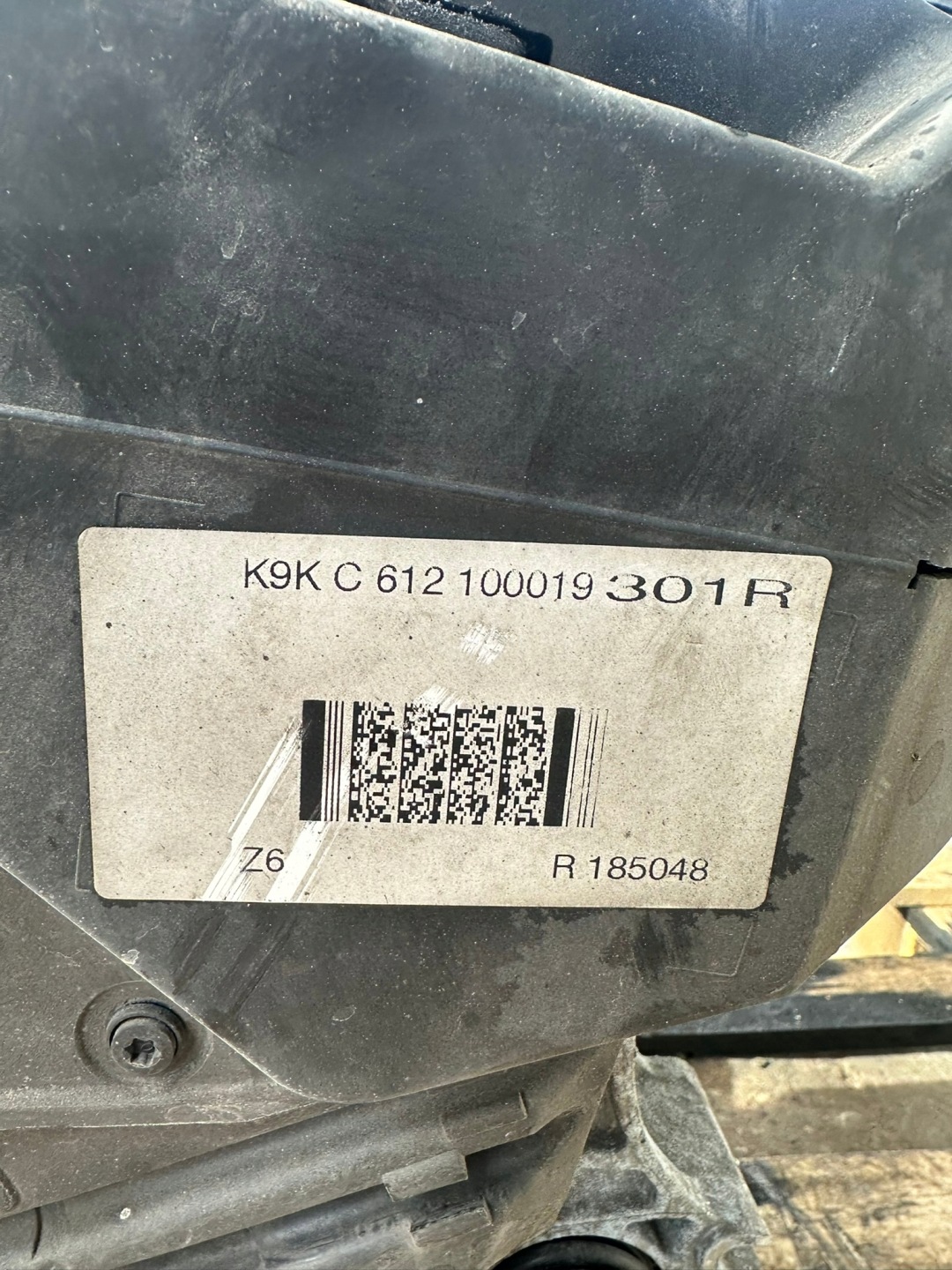 DACIA LOGAN II engine K9KC612 1.5 DCI complete