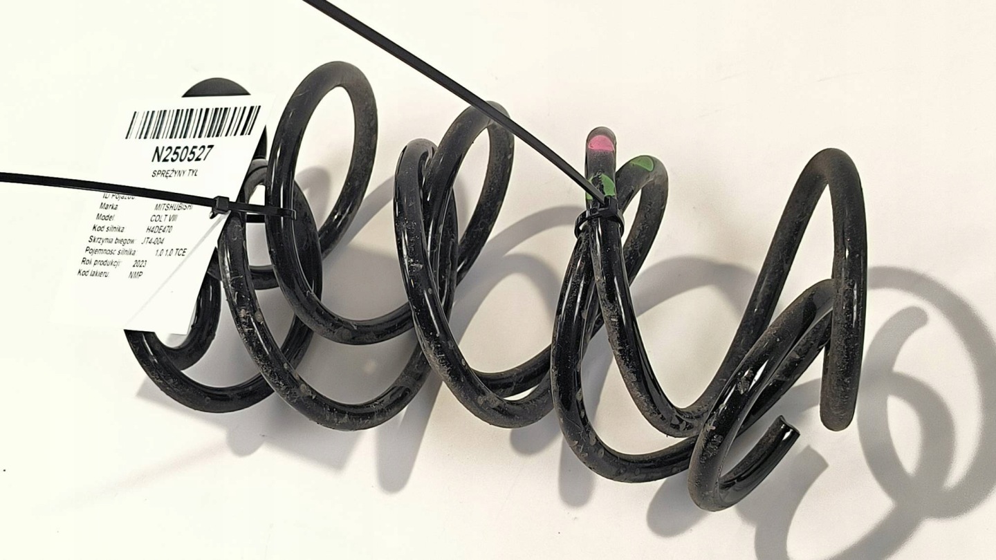 springs rear part MITSHUBISHI COLT VIII