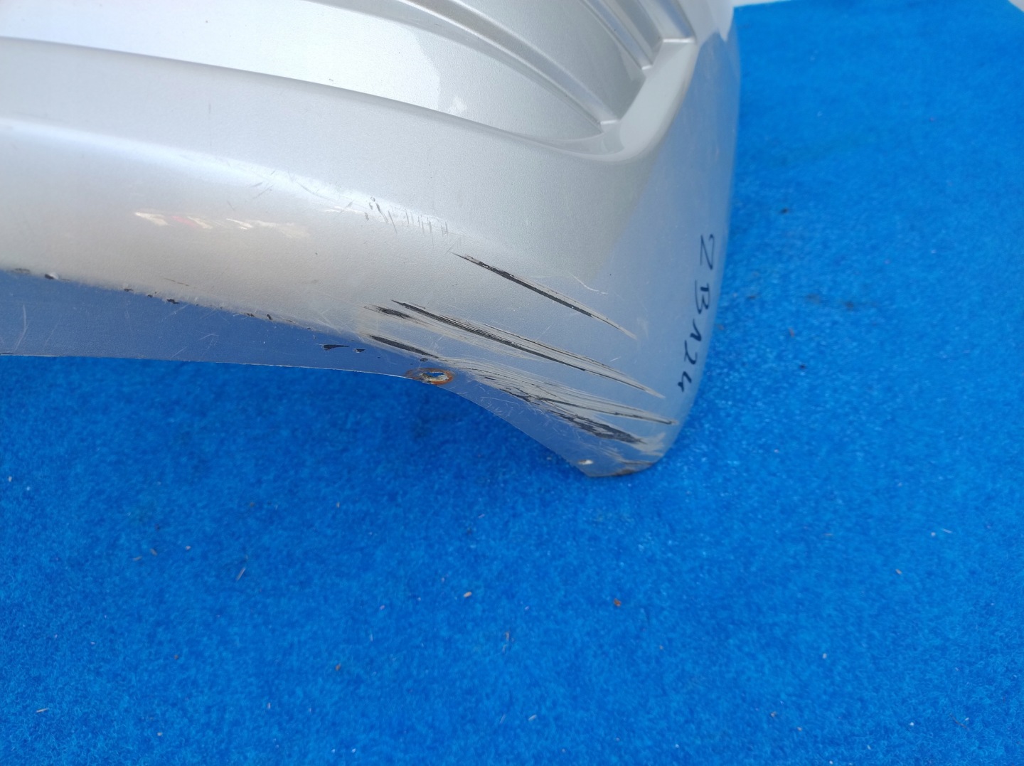 DACIA LOGAN LIFT 08-12 ROK bumper front + grid 820078275 ZB124