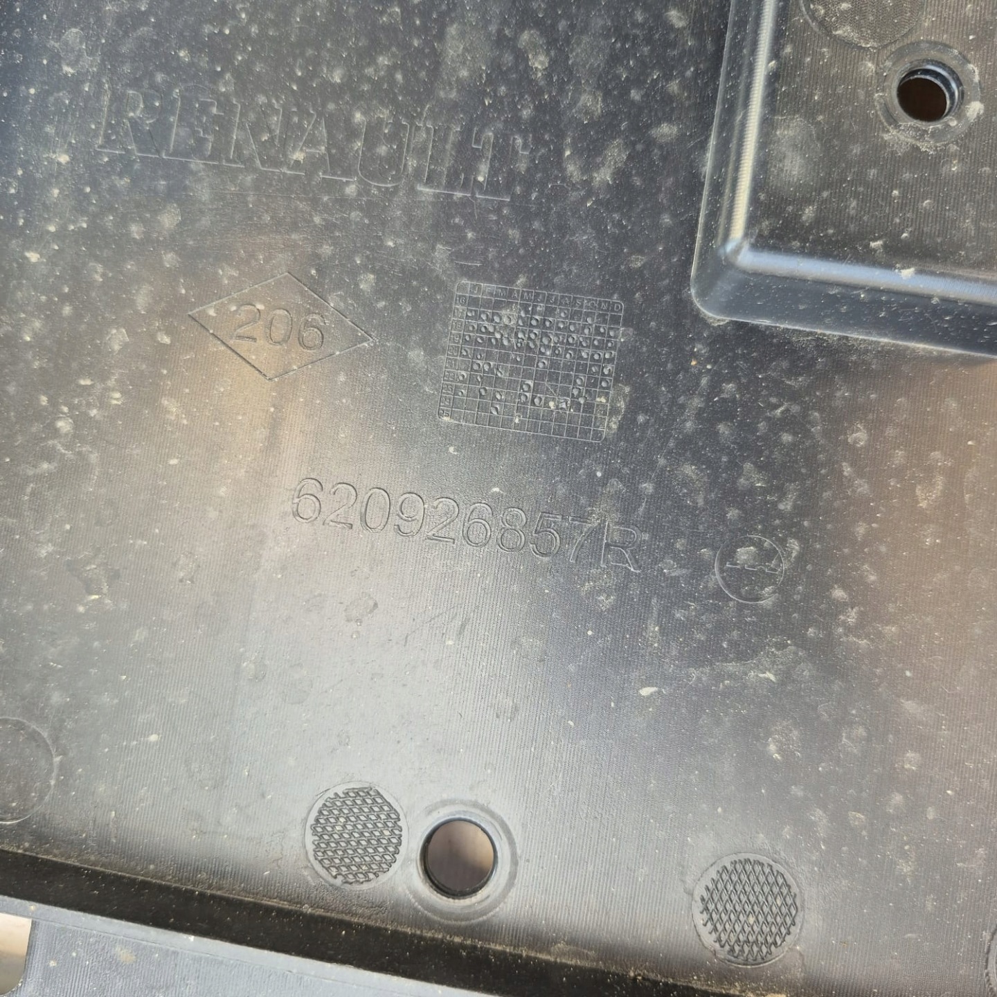 RENAULT CAPTUR und 1 LIFT 17-19 Blende Abdeckung abdeckung unter Stoßstange
