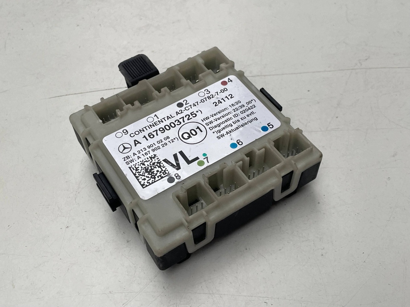 module door front left MERCEDES GLE A1679003725 control unit !J