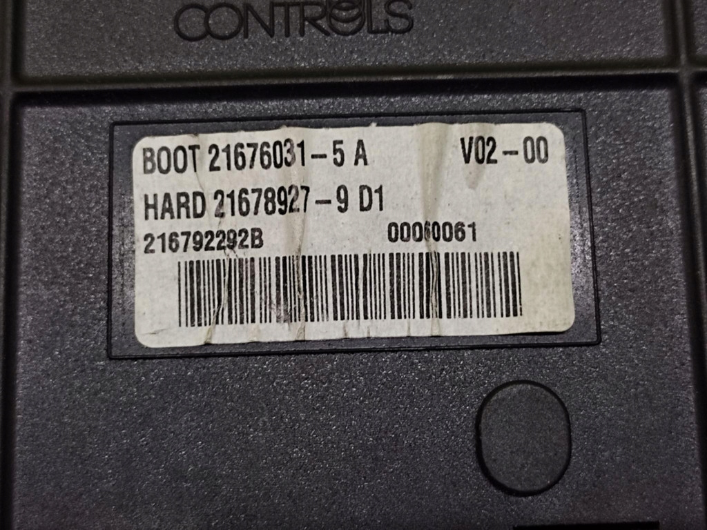 CITROEN C5 and 2.0 HDI module compartment BSI 9656530280