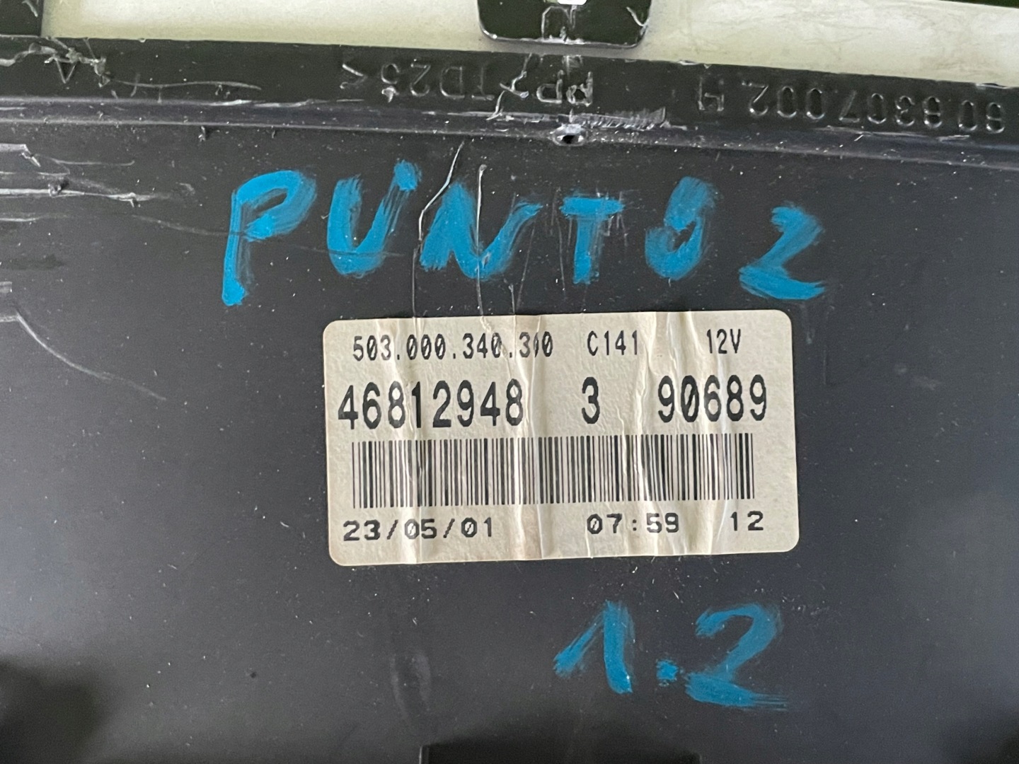 dials PREDKOSCIOMIERZ FIAT PUNTO 46812948