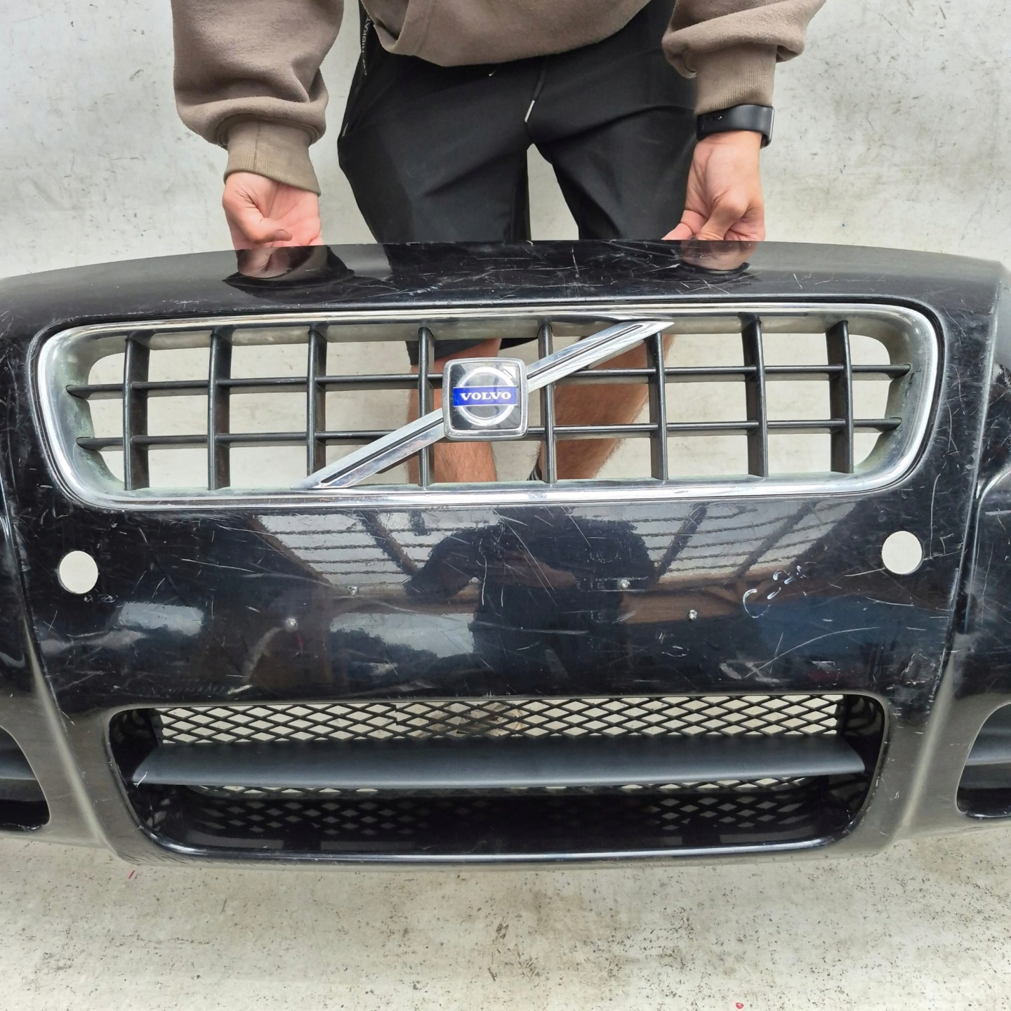 VOLVO C70 II 2 05-09 bumper front front PDC