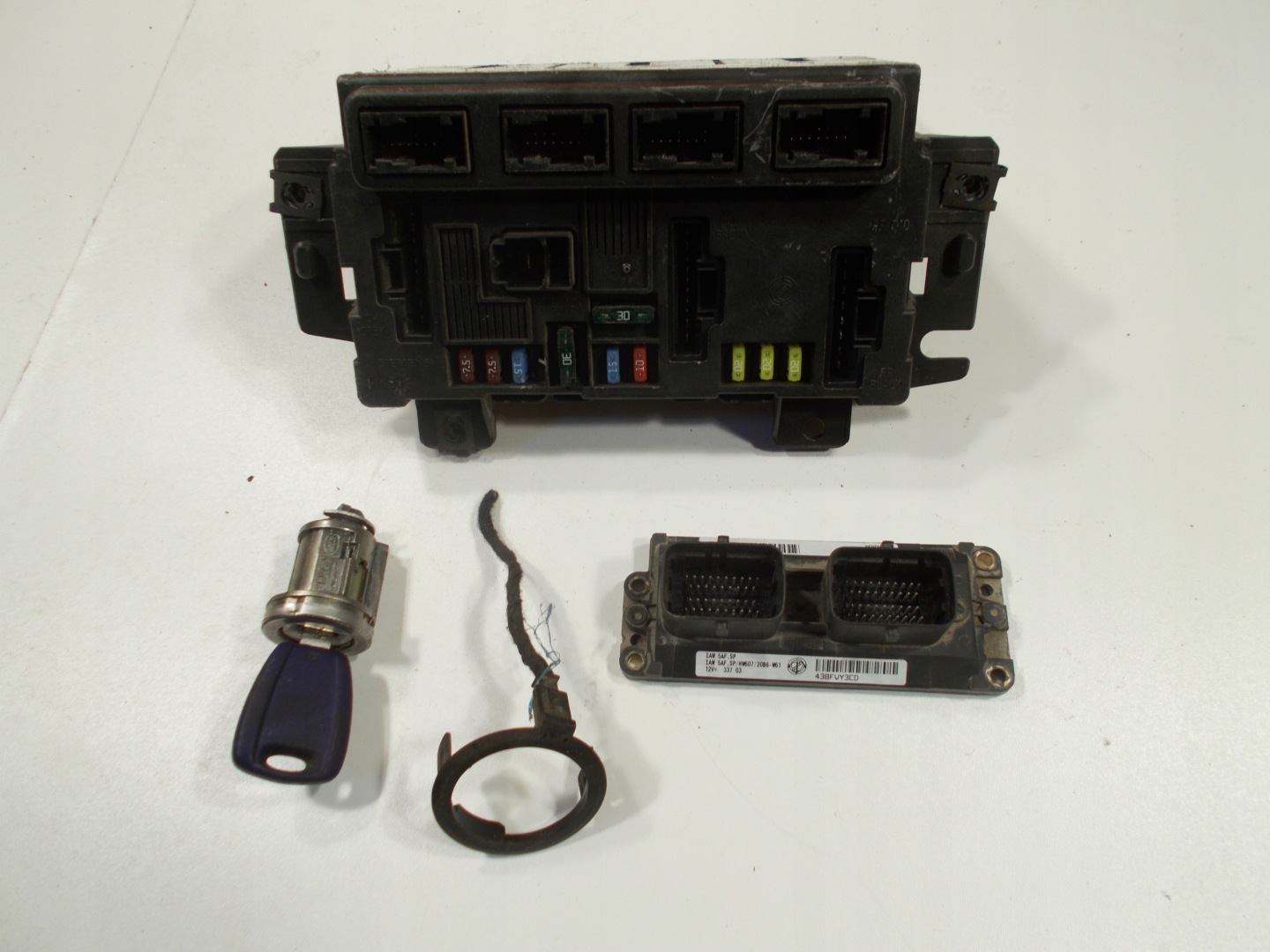 computer running board IMMO ignition FIAT PANDA II 1.1 1.2 8v IAW5AF.SP 55192636