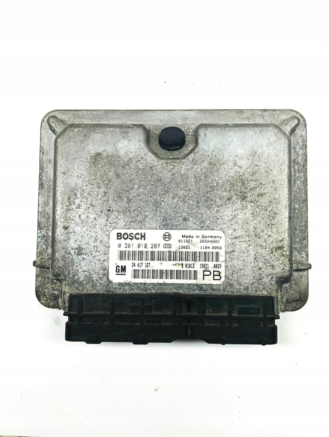 control unit of the engine BOSCH Opel Astra G 2.0 DTI 0281010267